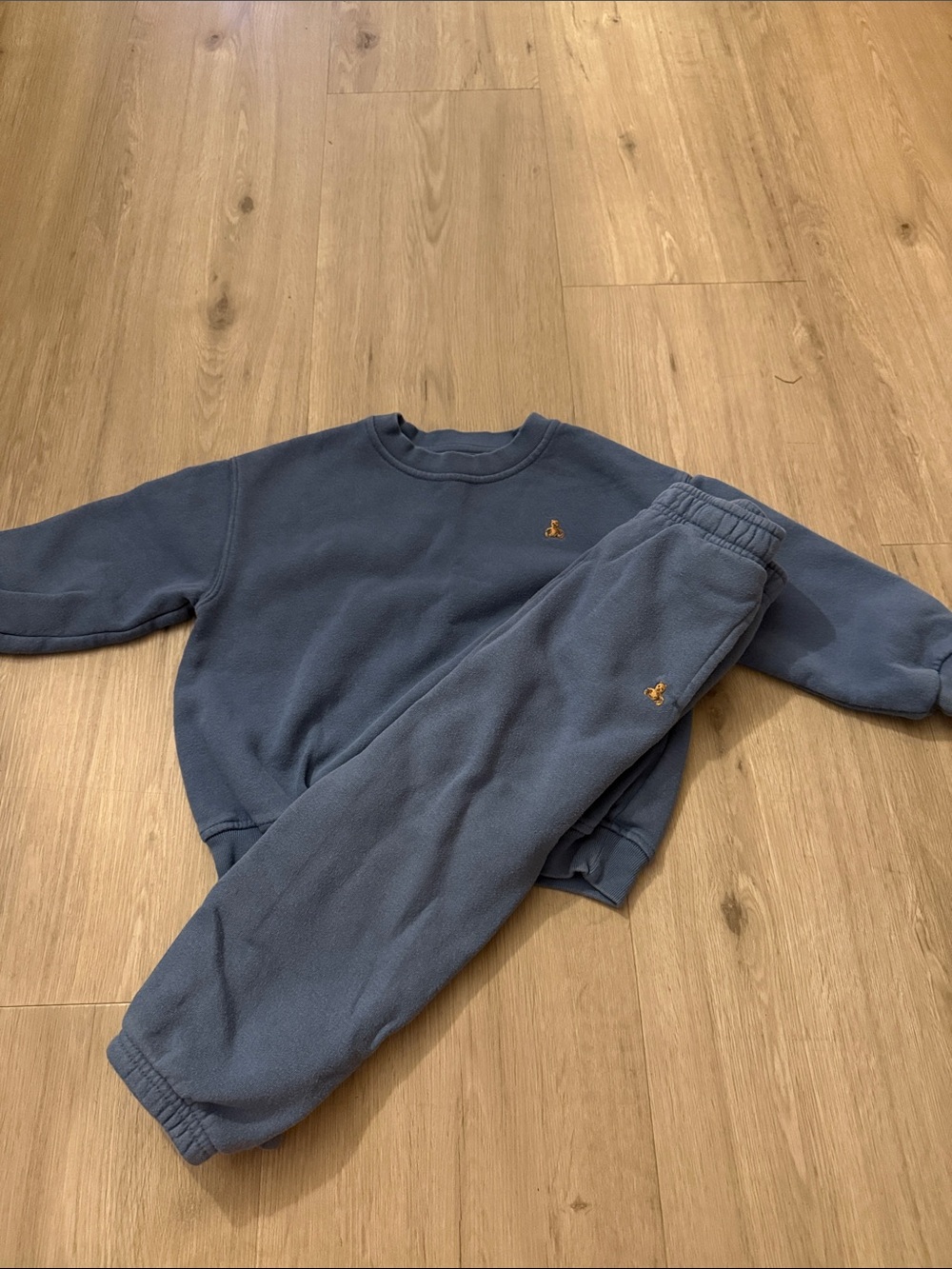 Baby Gap Blue Fleece Sweatshirt & Joggers Set